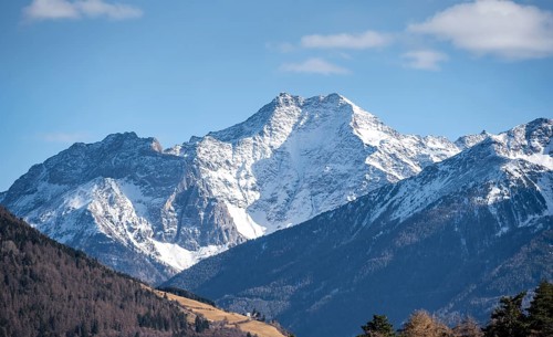 Schildspitze and Madritschjoch, Ortler group, Bolzano, South Tyrol, Italy, Europe