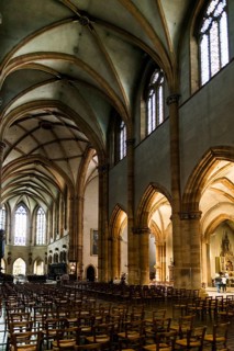 St Martin's Minster, Colmar, Alsace, Bas-Rhin, France, Europe