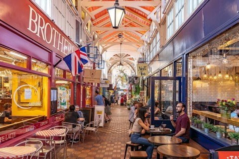 The Oxford Covered Market, Oxford, Oxfordshire, England, United Kingdom, Europe