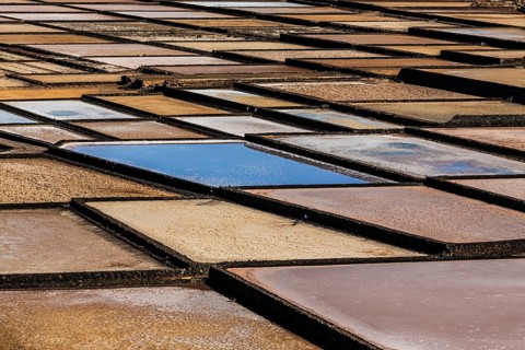 2016, Lanzarote, Salinas de Janubio, ESP, Spain, Canary Islands, Canary Islands, Atlantic Ocean,