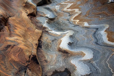 Rocks, rock structures, Verzasca River, near Lavertezzo, Verzasca Valley, Valle Verzasca, Canton
