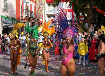 Loule, Algarve, Portugal - Loulé Carnival. With over 100 years of history, the carnival in Loule is