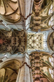 Interior view, Church of Our Lady, UNESCO World Heritage Site, Trier, Rhineland-Palatinate,