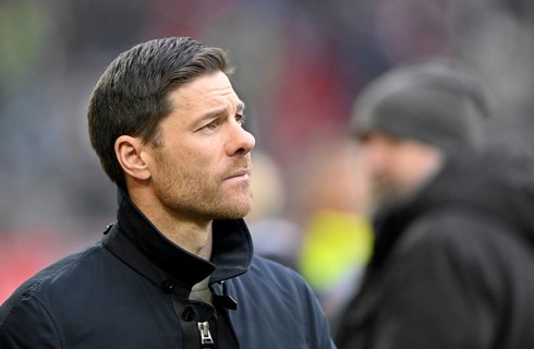 Coach Xabi Alonso Bayer 04 Leverkusen Portrait WWK Arena, Augsburg, Bavaria, Germany, Europe
