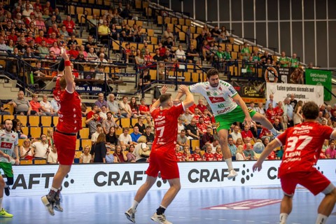06.09.2024, 2nd HBL (German Handball League), Matchday 1: Eulen Ludwigshafen against GWD Minden