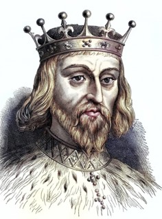 Henry II (1138-89) was King of England from 1154. First Plantagenet king of England. Wood