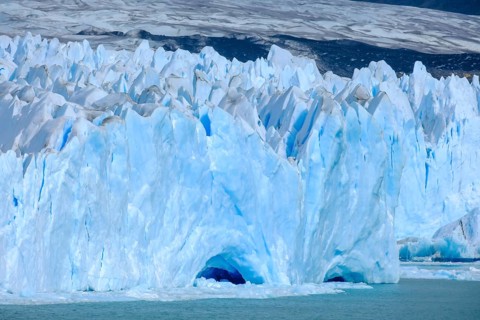 El Calafate, Patagonia, Argentina, Perito Moreno Glacier in Los Glaciares National Park. The Perito