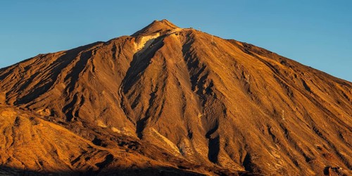 Panorama during the ascent to Alto de Guajara, 2715m, over the Teide National Park, Parque Nacional