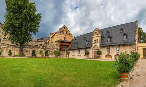 Thuringian State Museum Heidecksburg in Rudolstadt, Thuringia, Germany, Europe