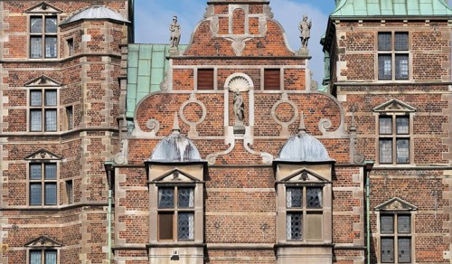 Rosenborg Palace, Royal Palace and Museum from the 17th century, Kongens Have Park, Copenhagen,
