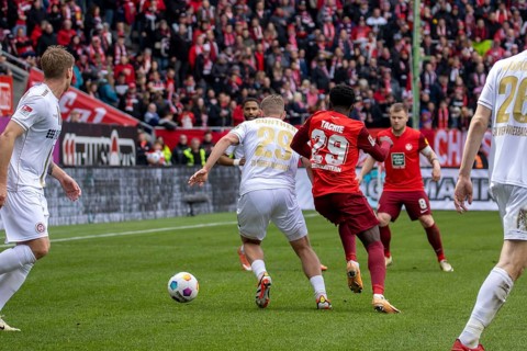 20.04.2024, Football 2nd Bundesliga, Season 2023/24, Matchday 30: 1. FC Kaiserslautern vs SV Wehen