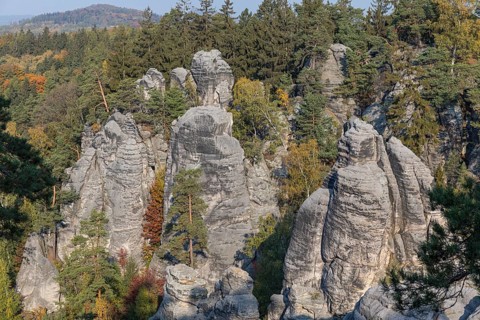 Prachov Rocks (Czech: Prachovské skály) are a rock formation in the Bohemian Paradise of the Czech