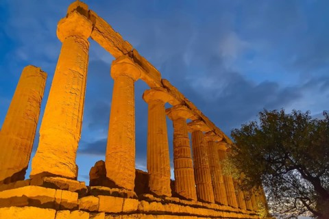 Temple of Juno, Valley of Temples, Agrigento, Sicily, Italy, Europe