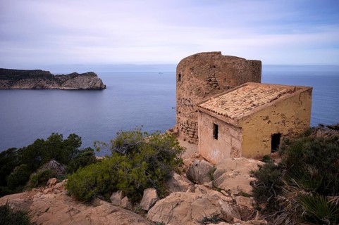 View from the Torre de Cala en Basset (also Torre de la Rabassada), watchtower from the late 16th