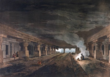 Dehr Warra. This single-storey excavation is located in the southernmost group of Buddhist caves