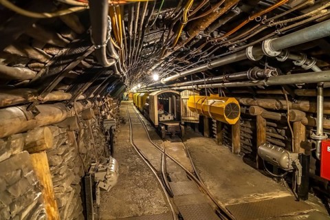 Visitor mine, German Mining Museum Bochum, North Rhine-Westphalia, Germany, Europe