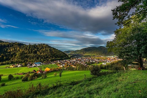 Landscape, Village, Gutach, Breisgau, Black Forest