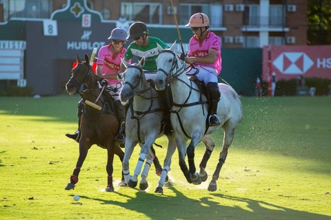 Scene from the 131st Argentine Open Polo Championship (Spanish: Campeonato Argentino Abierto de