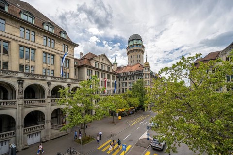 Tower of the Urania Observatory, Zurich, Switzerland, Europe
