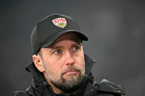Coach Sebastian Hoeneß VfB Stuttgart Portrait DFB-Pokal, MHPArena, MHP Arena Stuttgart,