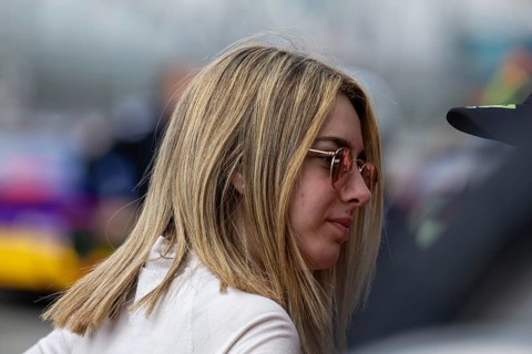 10 May 2024, Hockenheimring Germany : Close-up of Spanish racing driver Alba Vazquez (GT Open)