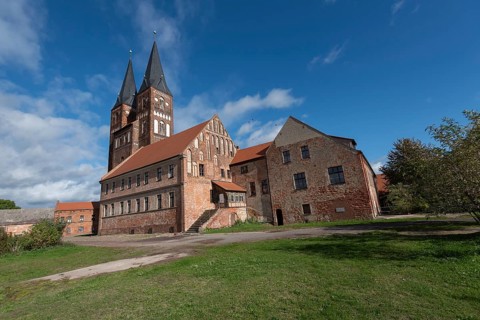 Jerichow Monastery, considered the oldest brick building in northern Germany, Jerichow,