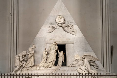 Funerary monument to Archduchess Marie Christine in the interior of the Augustinian Church in