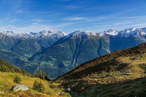 Bettmeralp, mountain landscape, tourism, hike, hiking, journey, Valais, Switzerland, Europe
