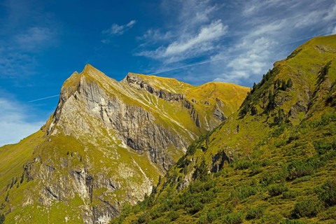 Mt. Himmelseck, Oberstdorf, Allgaeu Alps, Allgaeu, Bavaria, Germany, Europe