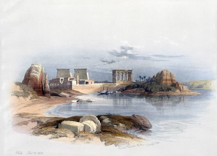 Philae Island in the Nile, Nubia, Philae, formerly also Bilaq, Pilak or Pelak was an island flooded