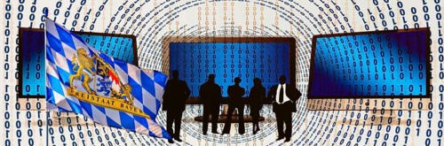 Symbolic image, Free State of Bavaria, innovation, digital plan, progress, high-tech country,