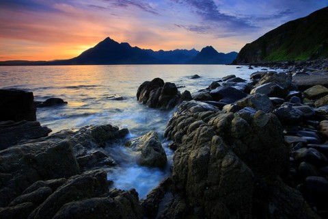 Beach of Elgol, Scotland, Great Britain