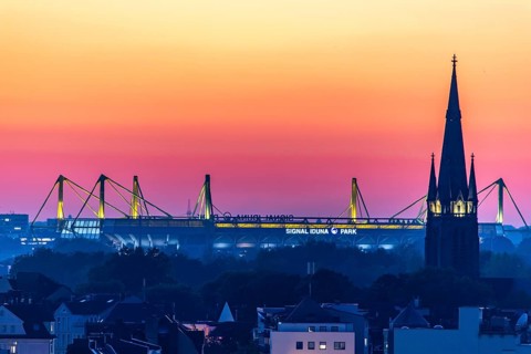 Dortmund, BVB Station, Borussia Dortmund, Signal Iduna Park, Dortmund, North Rhine-Westphalia,