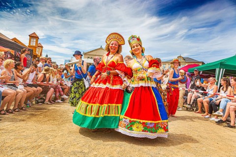 The International Samba Festival in Coburg, Germany, Europe