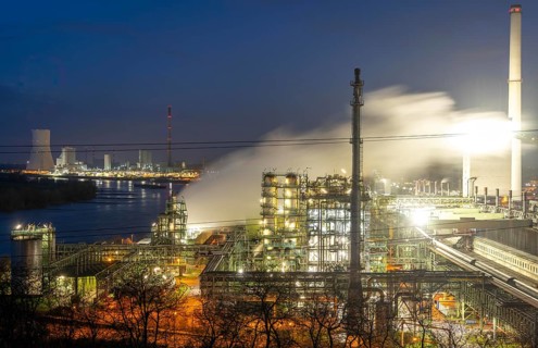 The Schwelgern coking plant supplies over 2.5 million tonnes of coke to Thyssenkrupp Steel's