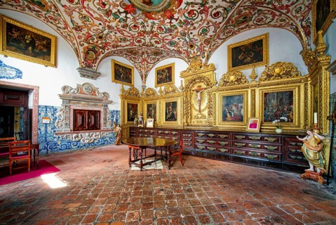 Church of São João Evangelista, Igreja do Colégio, Jesuit College, Jesuit Church, interior view