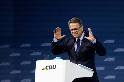Carsten Linnemann (CDU General Secretary) at the 37th Federal Party Conference of the CDU in the