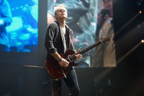 Simon McBride (guitarist) from Deep Purple live on 1 More Time Tour at Max-Schmeling-Halle in
