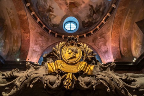 Maria Theresa Crypt in the Capuchin Crypt in Vienna, Austria, Europe