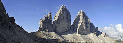 Tre Cime di Lavaredo, Drei Zinnen, Dolomites, Italy, Europe