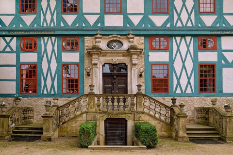 The Lodge House of the Hildesheim Freemasons Gate to the Temple of Light in the former Cathedral
