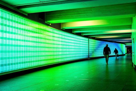 Passage under Essen's main railway station, connects entrances to the city and the main railway