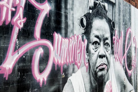 Straßenkunst, Graffiti, Williamsburg, Brooklyn, New York City, New York, USA, North America