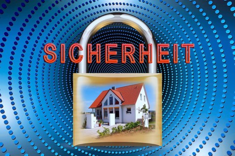 Symbolic image, security, burglary, theft, robbery, liability insurance, household contents