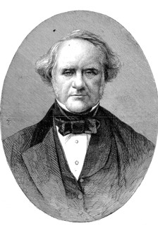 George Peabody, 18 February 1795, 4 November 1869, was a businessman and investment banker, as well