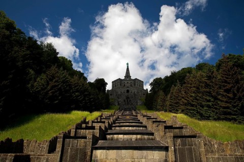 Bergpark Wilhelmshöhe, Hercules Building with the Great Cascades, UNESCO World Heritage Site,