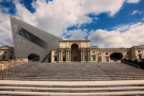Military History Museum of the German Armed Forces, main arsenal building with wedge, architect