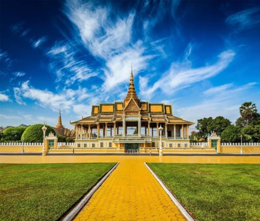 Royal Palace complex, Phnom Penh, Cambodia, Asia