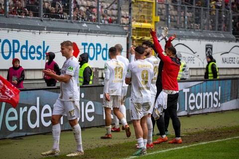 20/04/2024, Football 2nd Bundesliga, Season 2023/24, Matchday 30: 1. FC Kaiserslautern vs SV Wehen