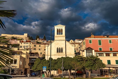 The Church of St Dominic in Sibenik, Croatia, Europe